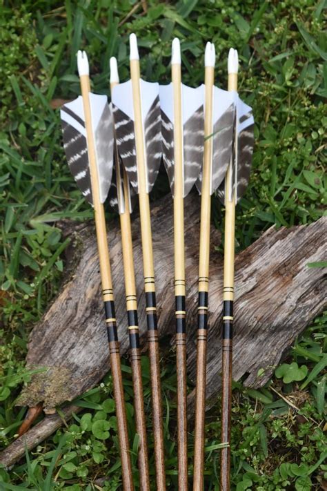 Archery Arrows Traditional Port Orford Cedar Arrows With Espresso