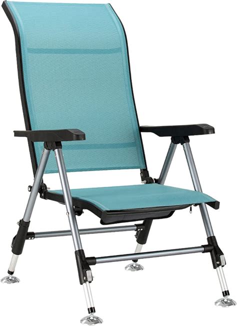 Camping Chair Ergonomic High Adjustable Back Rest Support 550lbs With