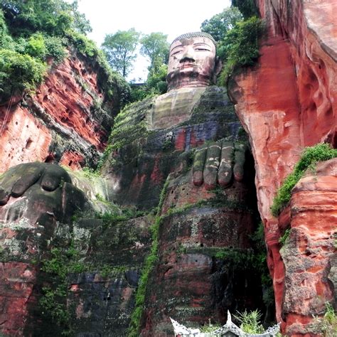 Leshan Giant Buddha Mount Xiluan Cliffs