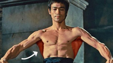 Bruce Lee S Lats Muscles What Is The Secret Of Training Youtube