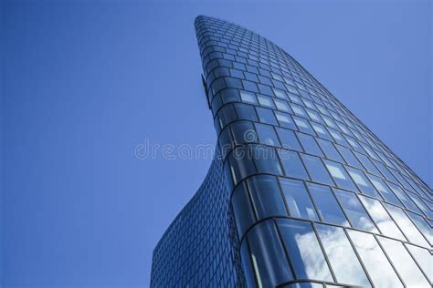 Modern Architecture Of Office Buildings A Skyscraper From Glass And