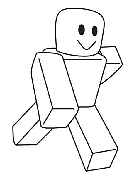 Itsfunneh Roblox Coloring Page