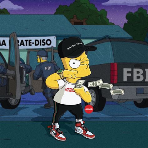 Pin On Hype Beast Simpsons