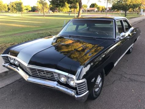 1967 Chevy Impala Four Door Supernatural Black Hunter Baby For Sale
