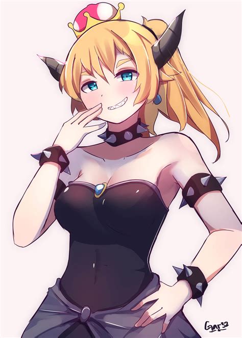 Bowsette Fanart By Gar Bowsette Know Your Meme Erofound