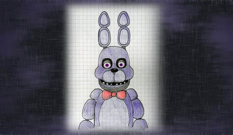 How To Draw Bonnie Fnaf Speed Drawing Youtube