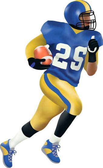 Clip Art Football Player Free Clipart Images Image Clipartix