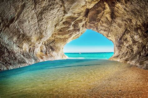 Free Image On Pixabay Beach Sea Rock Water Blue Cave Scenery