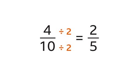 How To Simplify Fractions Ks3 Maths Bbc Bitesize Bbc Bitesize