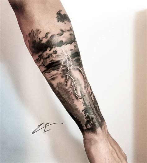 With tattoo designers from all over the world, we can draw your dream tattoo. Storm #frappedesign | Bolt tattoo, Storm tattoo ...