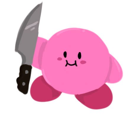 Kirby With A Knife Rlayer