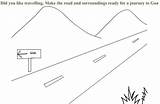 Coloring Road Printable Highway Template Goa Open Pdf Templates sketch template