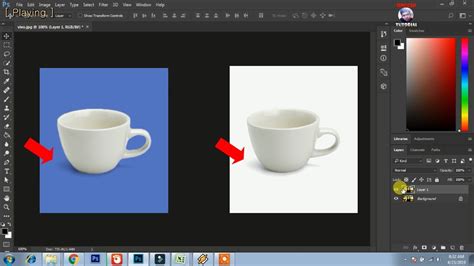 Cara Menghilangkan Background Warna Di Photoshop Ide Perpaduan Warna