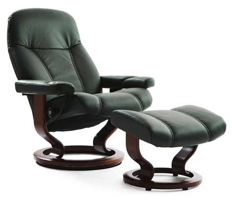 Innovative functions + unmatched comfort stressless ® launched in 1971 and quickly became one of the best known furniture brands across the globe. Stressless Consul 1005015 Medium Reclining Chair & Ottoman ...
