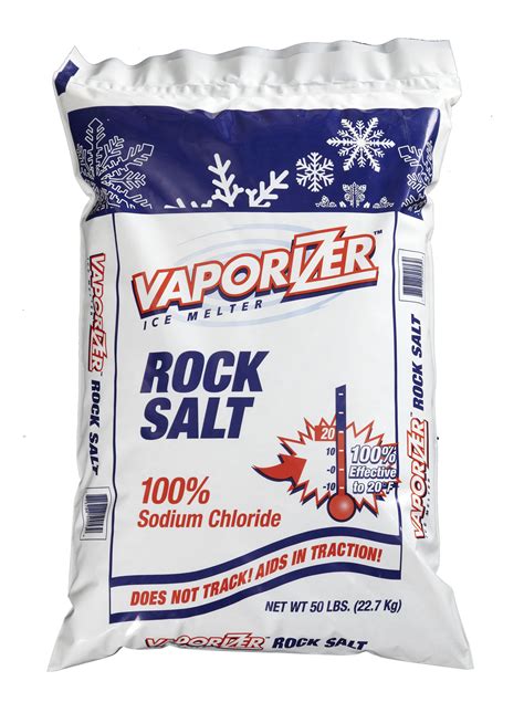 Rock salt Ice Melt at Lowes.com
