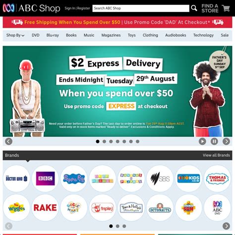 Abx express is a delivery company that allows you to send you packages locally or internationally. $2 Express Delivery (Save $7.50) @ ABC Shop - OzBargain