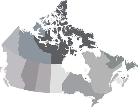 Map Of Canada Provinces