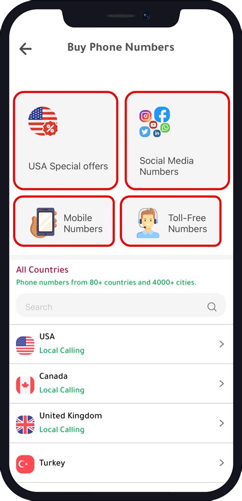 How To Get A Us Virtual Phone Number From Numero Esim App 2 Steps