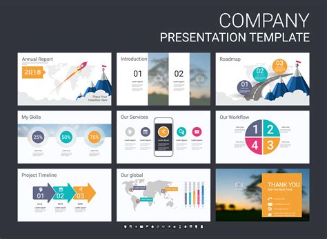 One Page Slide Template