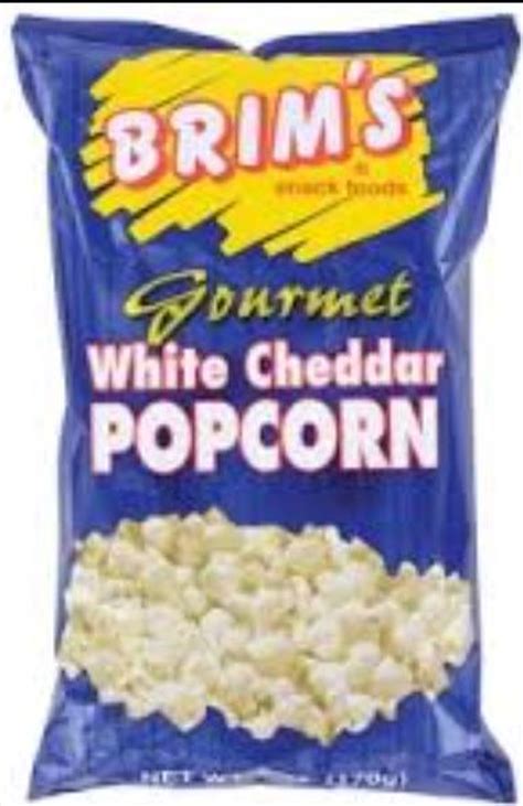 Brims White Cheddar Popcorn Wilson Inmate Package Program