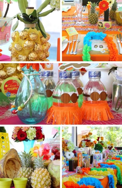 Hawaiian Luau Baby Shower Theme  Baby Shower Ideas  Themes  Games