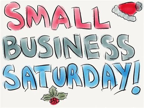 Small Business Saturday Is Coming Up Soon Shopsmall And Support Local