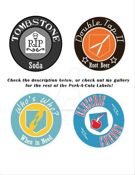 Perk A Cola Labels 3 By Tbonecaputo On Deviantart Arte Zombie New