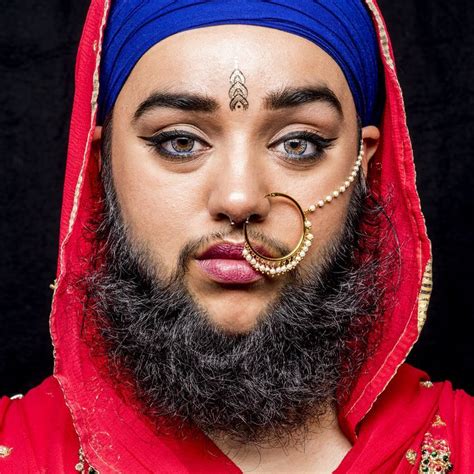 Sartorial Adventure — Model Harnaam Kaur Says Her Beard Is A Blessing