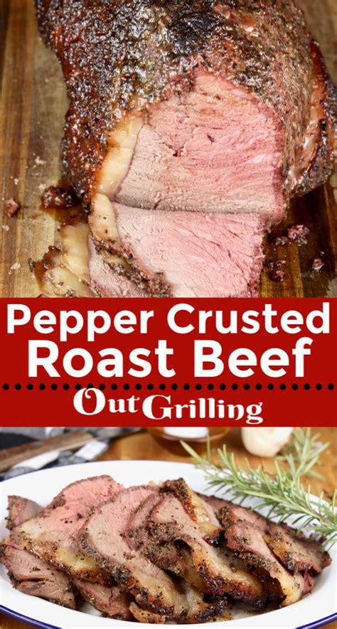 A surefire way to make a tender, juicy pot roast is through braising; Grilled Rump Roast with Pepper Crust in 2020 | Stuffed peppers, Roast beef dinner, Delicious ...