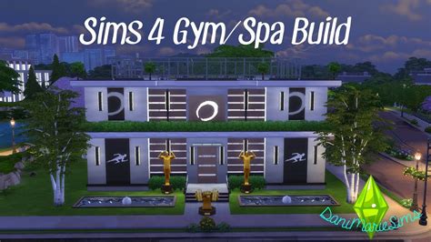 Sims 4 Gymspa Build Youtube