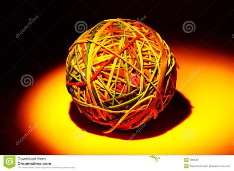 Rubberband (rb) , formed in 2004. Rubberband Ball stock photo. Image of supplies, collect - 196536