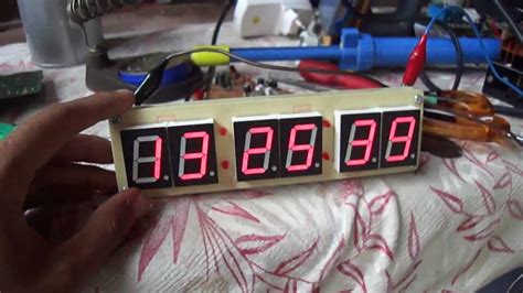 Cara Membuat Jam Digital Arduino Rtc Ds1307 Atmega8 Youtube