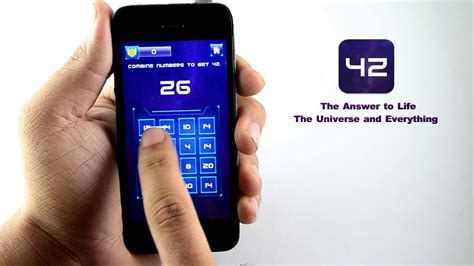 The answer to life, universe and everything. 42 The answer to life, the universe and everything iOS ...