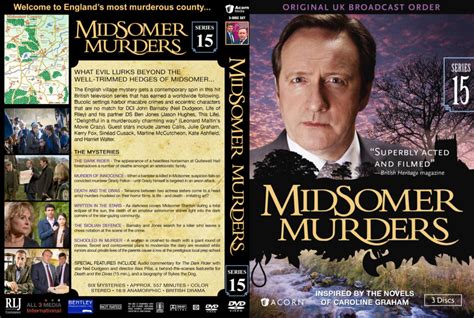 Midsomer Murders Series 15 Dvd Cover 2012 R1 Custom