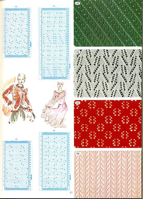 machine knitting patterns brother punch card pattern vol 5 etsy de