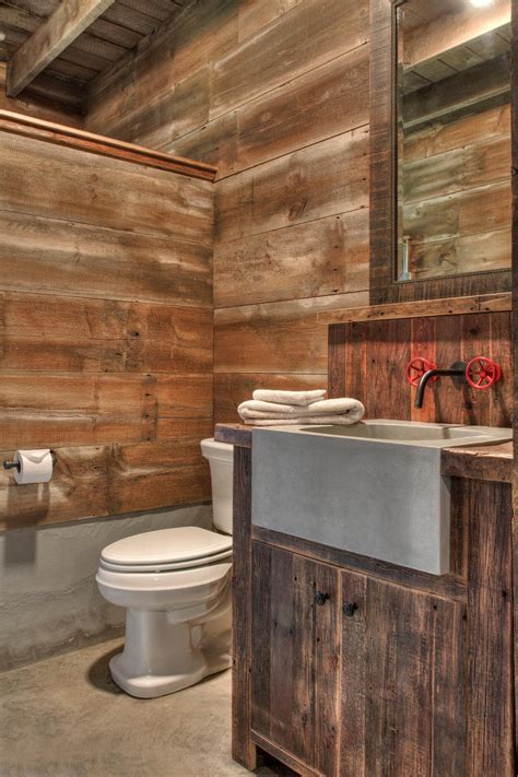 One room challenge week seven: Rustic Guest Bathroom With Industrial Features | HGTV