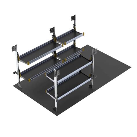 10' Box Truck/Enclosed Trailer Delivery Van Shelving Package By Ranger