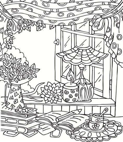 Home Sweet Home Coloring Book Coloring Home