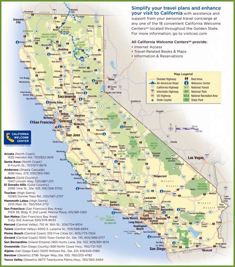 California Hostels Map Printable Maps