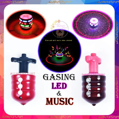 Gasing Led Light Up Flashing Emoticon Spinning Tops With Gyroscope Spinning Top Led Toys Light