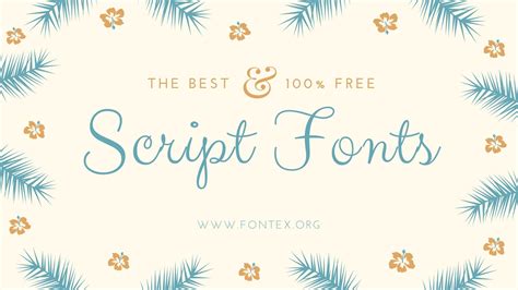 We install your fonts via the free skyfonts software, which runs in the background of your computer. 34+ Best Script Fonts for 2017 (with Free Download)