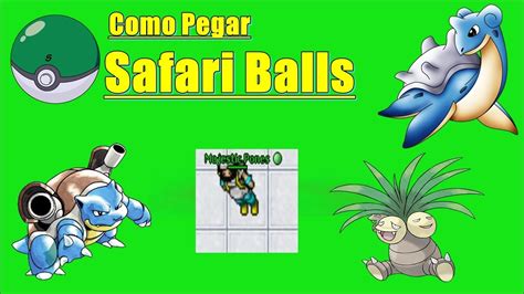 Ot PokÉmon Como Pegar Safari Balls Otp 2016 Youtube