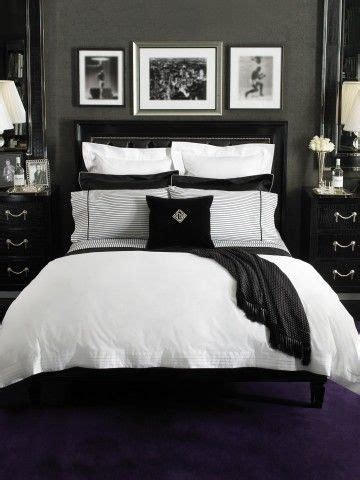 Bedroom with black furniture is commonly used nowadays as new trend and you could try to apply. Ralph Lauren home | Black bedroom design, Black white bedrooms, Bedroom inspirations