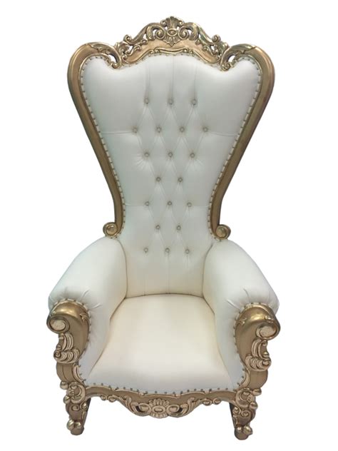 Royal Blue Throne Chair PNG