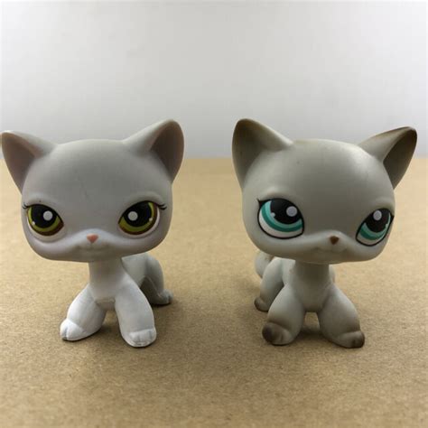 2x Pet Shop Lps 391 138 Shorthair Cat Kitty Doll Cute Collection T