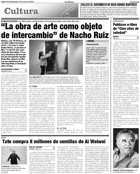 23 results for nacho libro. Diario La Hora 06-03-2012 by La Hora - Issuu