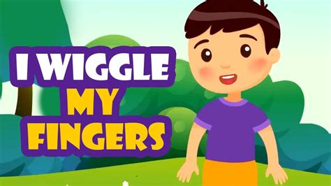 I Wiggle My Fingers English Nursery Rhymes Songs Animated Cartoon