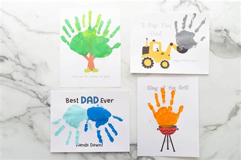 Fathers Day Handprint Printables The Best Ideas For Kids
