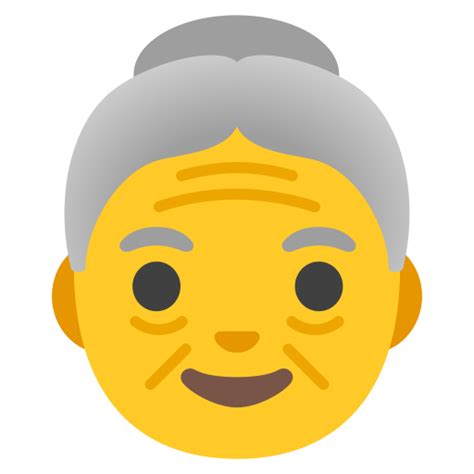 Old Lady Emoji Faces