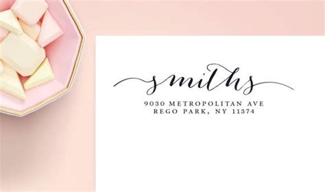 Guest address labels for wedding invitations. Wedding Return Address Labels 2 5/8" x 1", Transparent ...